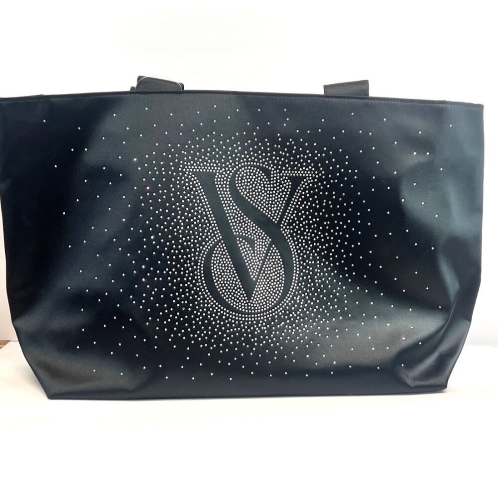 Victoria's Secret Rhinestone Shine Tote Bag, Holiday 2024 collection, Tags
